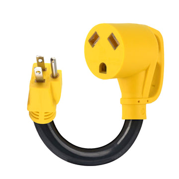 RV Dogbone Adapter | 15A Male to 30A Female Power Converter